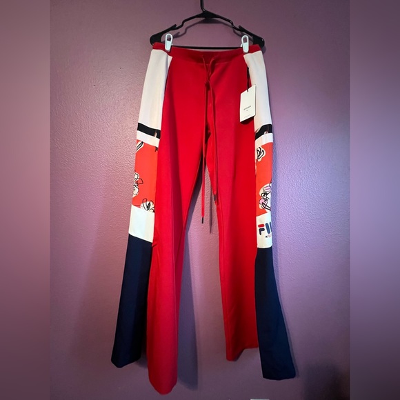 Fila x Desiderata | track flare pant with front slit nwt - Picture 9 of 11